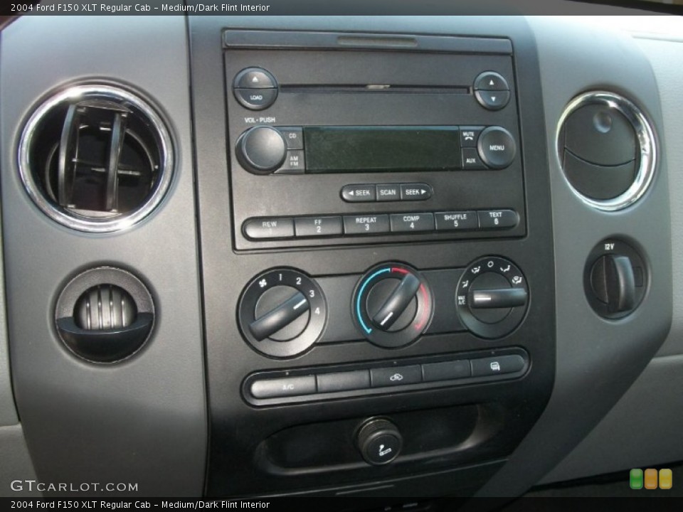 Medium/Dark Flint Interior Controls for the 2004 Ford F150 XLT Regular Cab #67613601