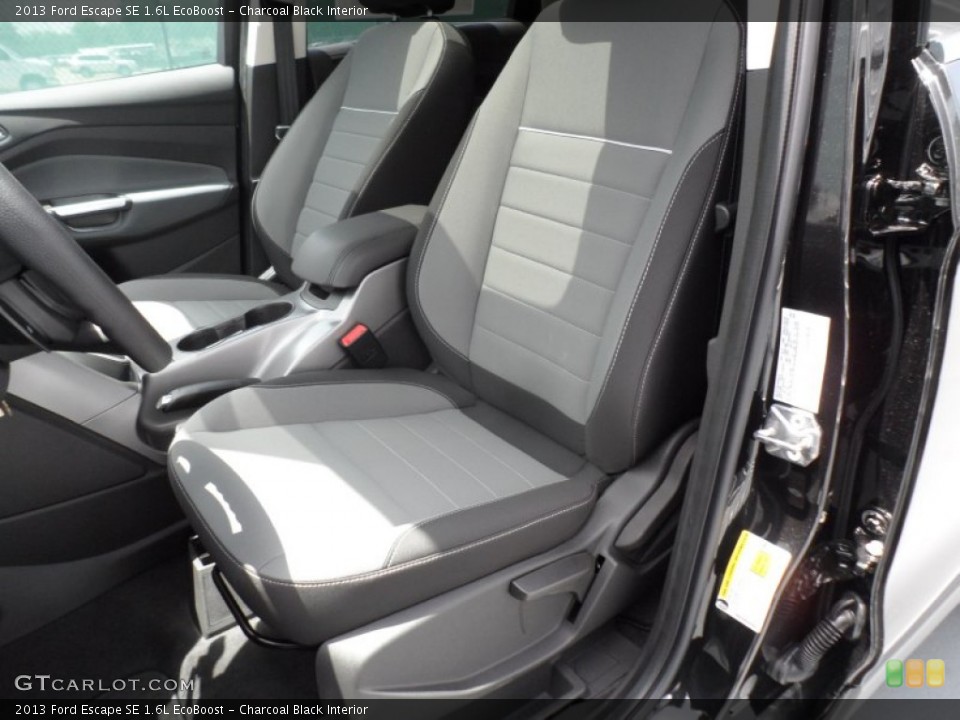 Charcoal Black Interior Front Seat for the 2013 Ford Escape SE 1.6L EcoBoost #67617429