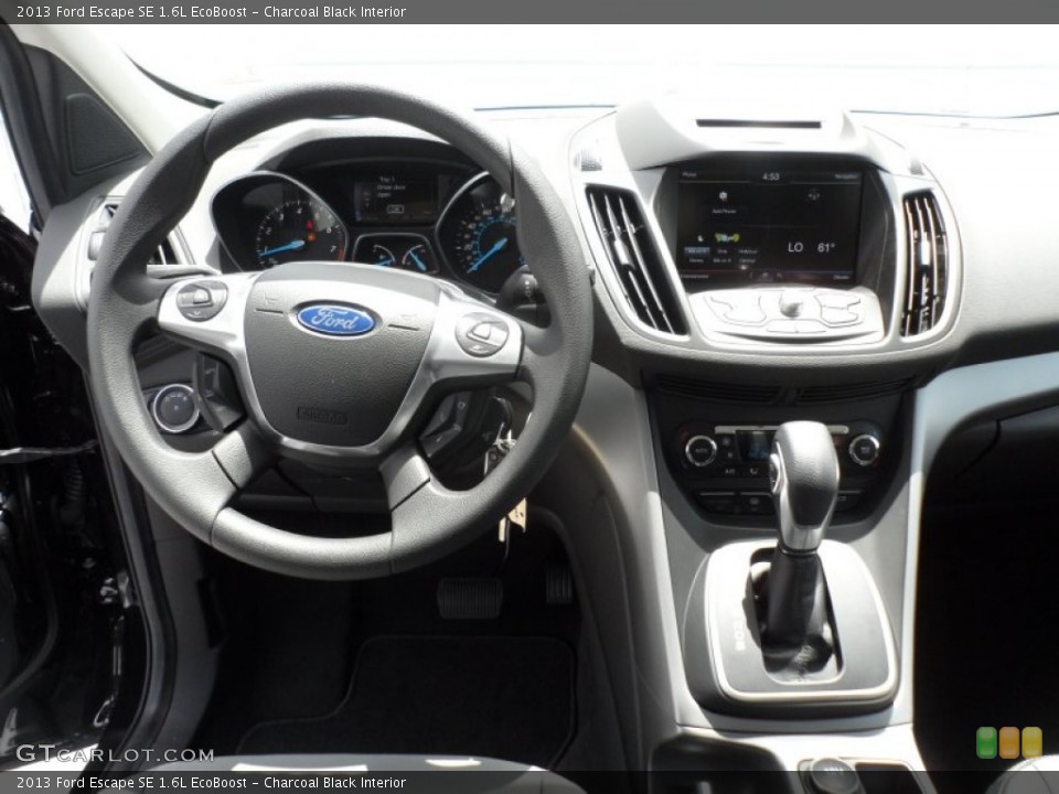 Charcoal Black Interior Dashboard for the 2013 Ford Escape SE 1.6L EcoBoost #67617447