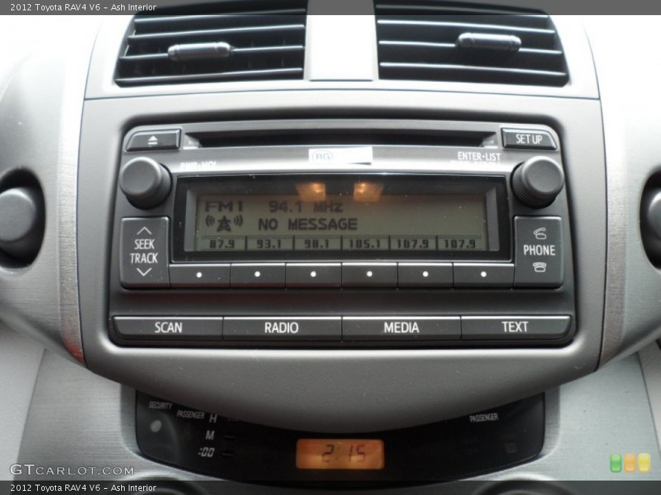 Ash Interior Audio System for the 2012 Toyota RAV4 V6 #67619316