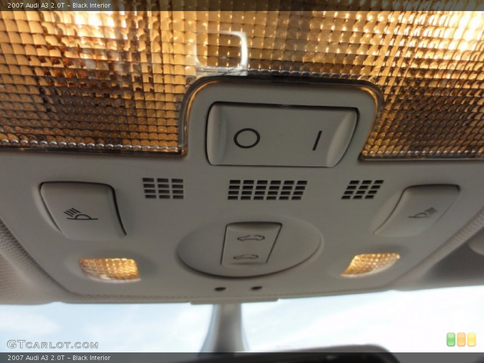 Black Interior Controls for the 2007 Audi A3 2.0T #67620189