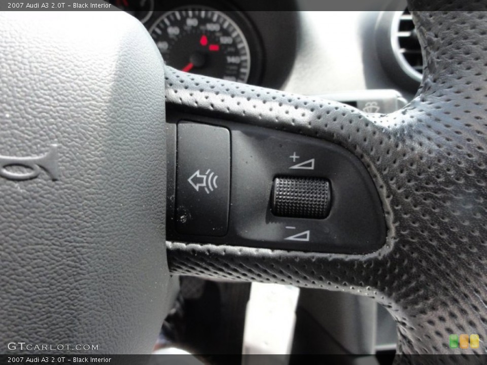 Black Interior Controls for the 2007 Audi A3 2.0T #67620222