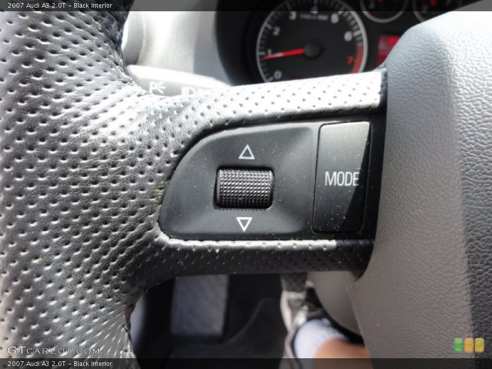 Black Interior Controls for the 2007 Audi A3 2.0T #67620231