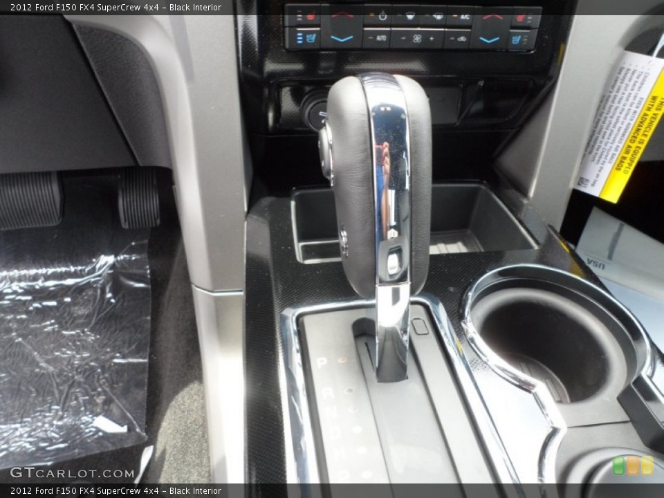 Black Interior Transmission for the 2012 Ford F150 FX4 SuperCrew 4x4 #67620483