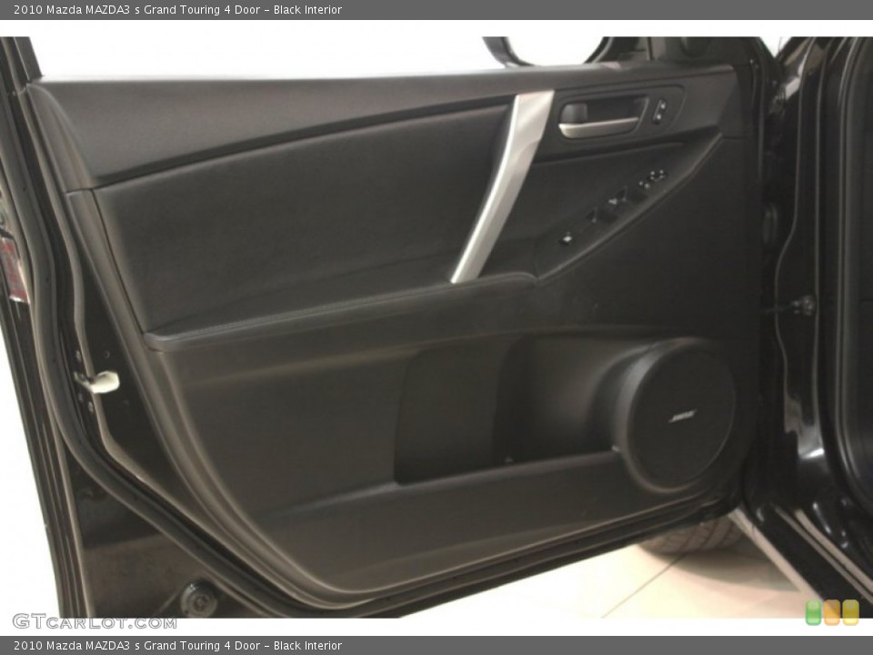 Black Interior Door Panel for the 2010 Mazda MAZDA3 s Grand Touring 4 Door #67621197