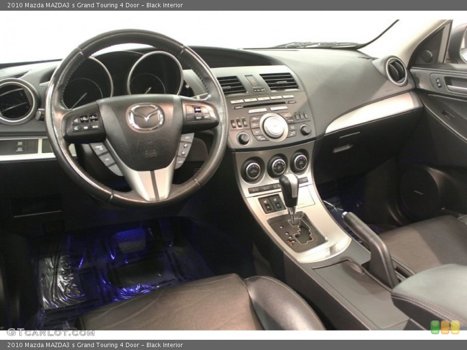 Black Interior Prime Interior for the 2010 Mazda MAZDA3 s Grand Touring 4 Door #67621224