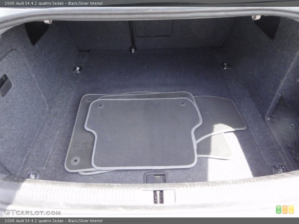 Black/Silver Interior Trunk for the 2006 Audi S4 4.2 quattro Sedan #67621874