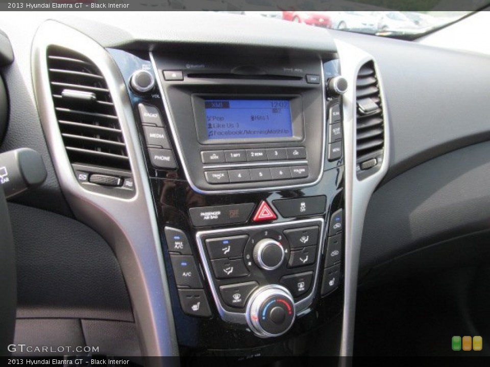 Black Interior Controls for the 2013 Hyundai Elantra GT #67625025