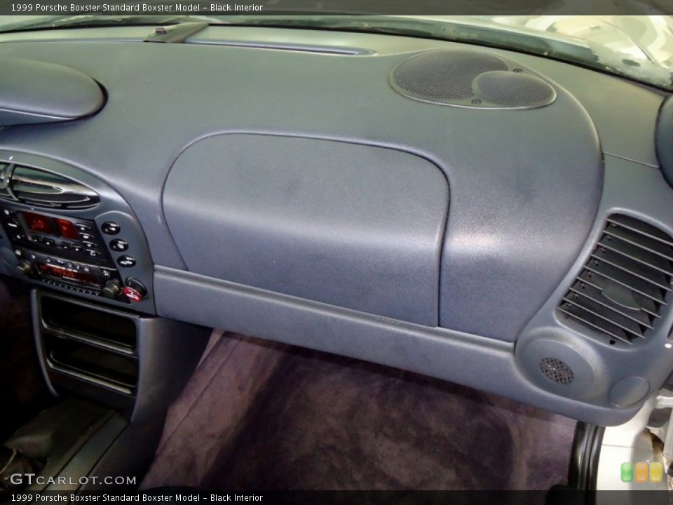 Black Interior Dashboard for the 1999 Porsche Boxster  #67626405