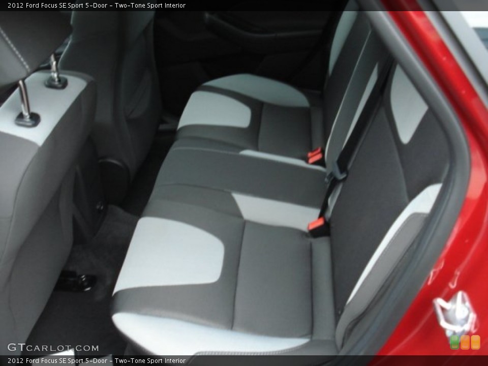 Two-Tone Sport Interior Rear Seat for the 2012 Ford Focus SE Sport 5-Door #67629255