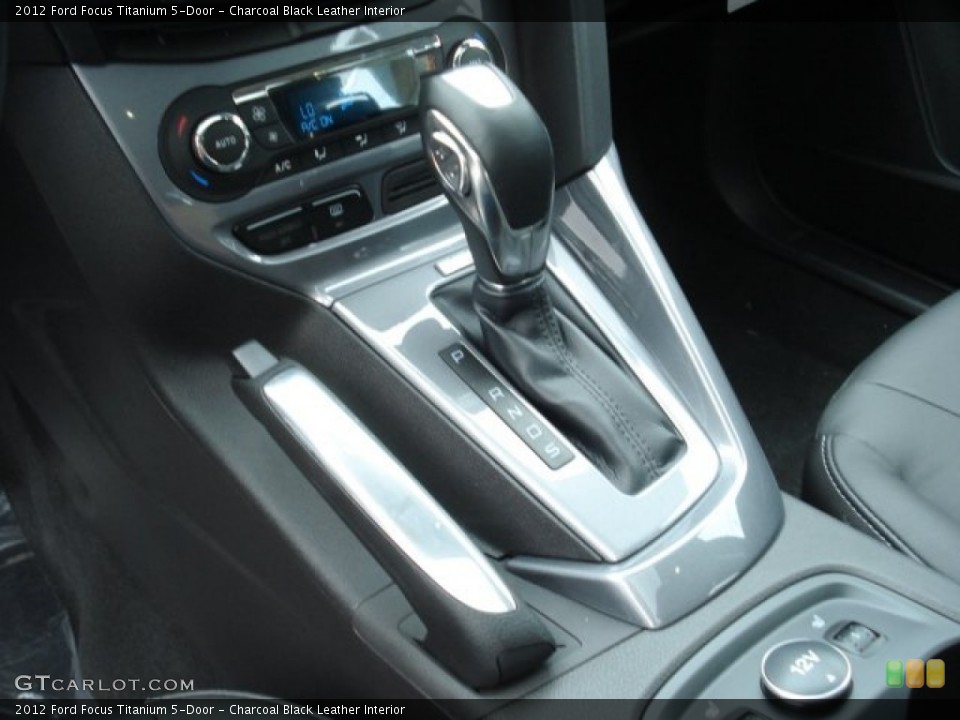 Charcoal Black Leather Interior Transmission for the 2012 Ford Focus Titanium 5-Door #67629451