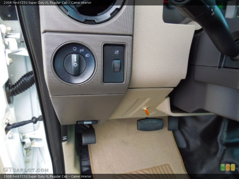 Camel Interior Controls for the 2008 Ford F250 Super Duty XL Regular Cab #67630884