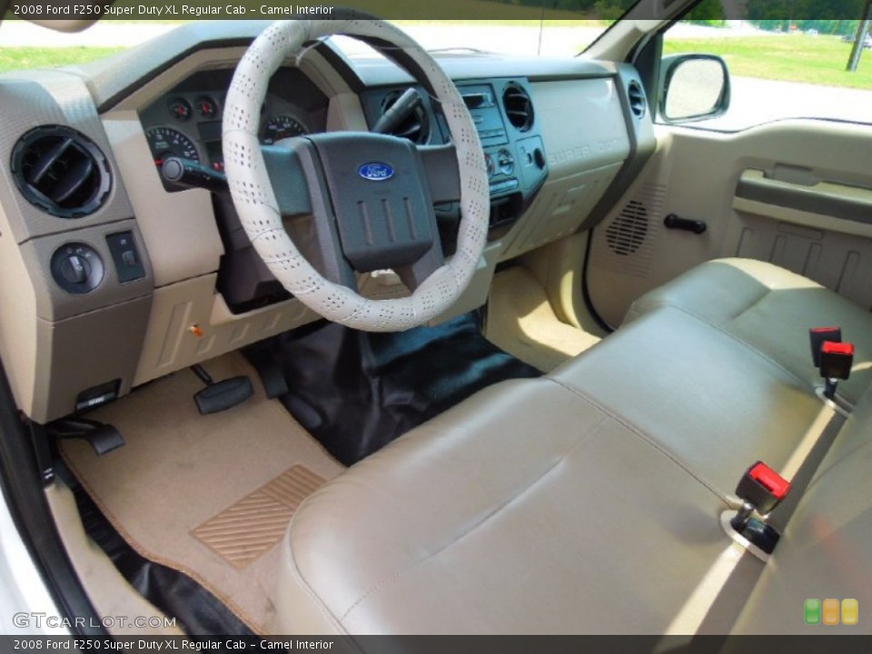 Camel Interior Prime Interior for the 2008 Ford F250 Super Duty XL Regular Cab #67630950