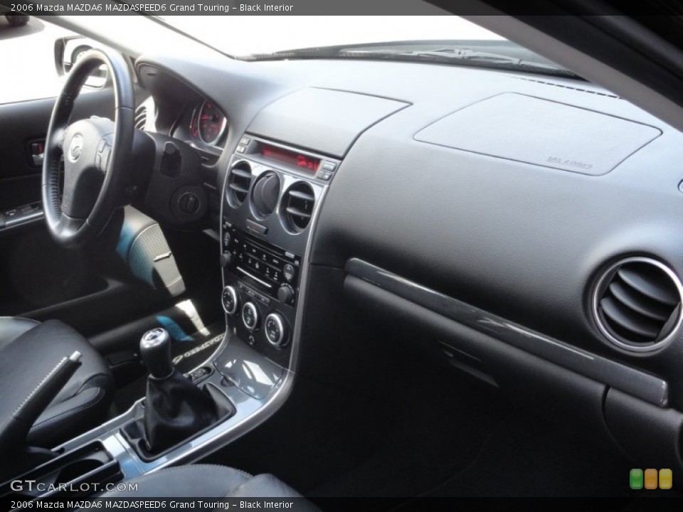 Black Interior Dashboard for the 2006 Mazda MAZDA6 MAZDASPEED6 Grand Touring #67631979
