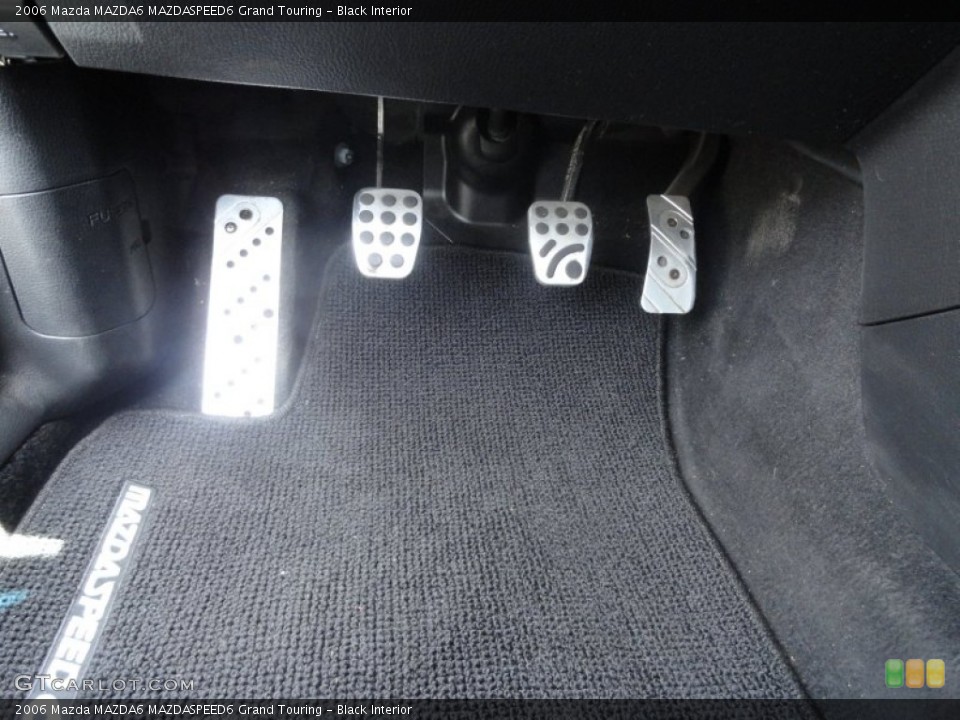 Black Interior Controls for the 2006 Mazda MAZDA6 MAZDASPEED6 Grand Touring #67632087