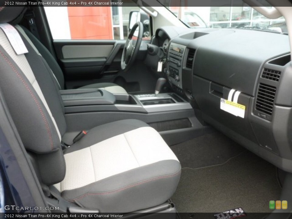 Pro 4X Charcoal Interior Photo for the 2012 Nissan Titan Pro-4X King Cab 4x4 #67633080