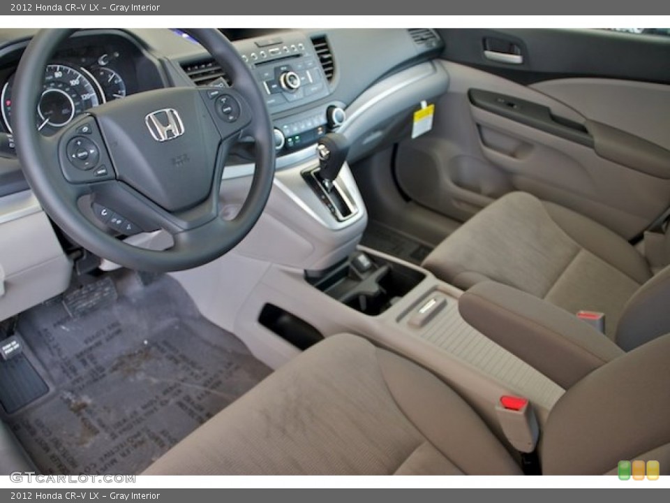 Gray Interior Prime Interior for the 2012 Honda CR-V LX #67633254