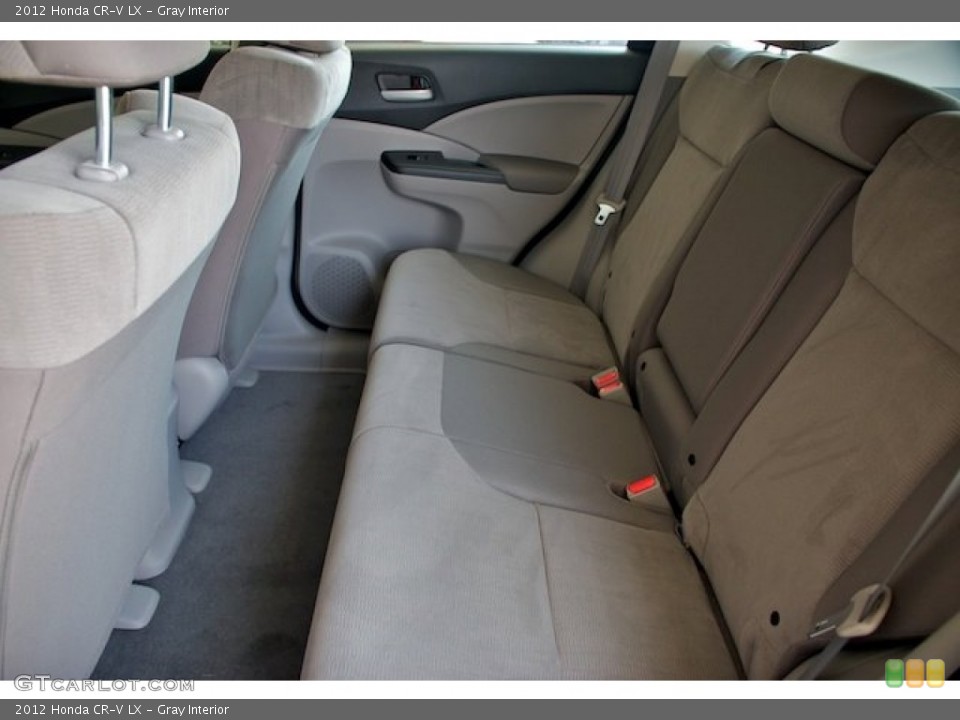 Gray Interior Rear Seat for the 2012 Honda CR-V LX #67633272