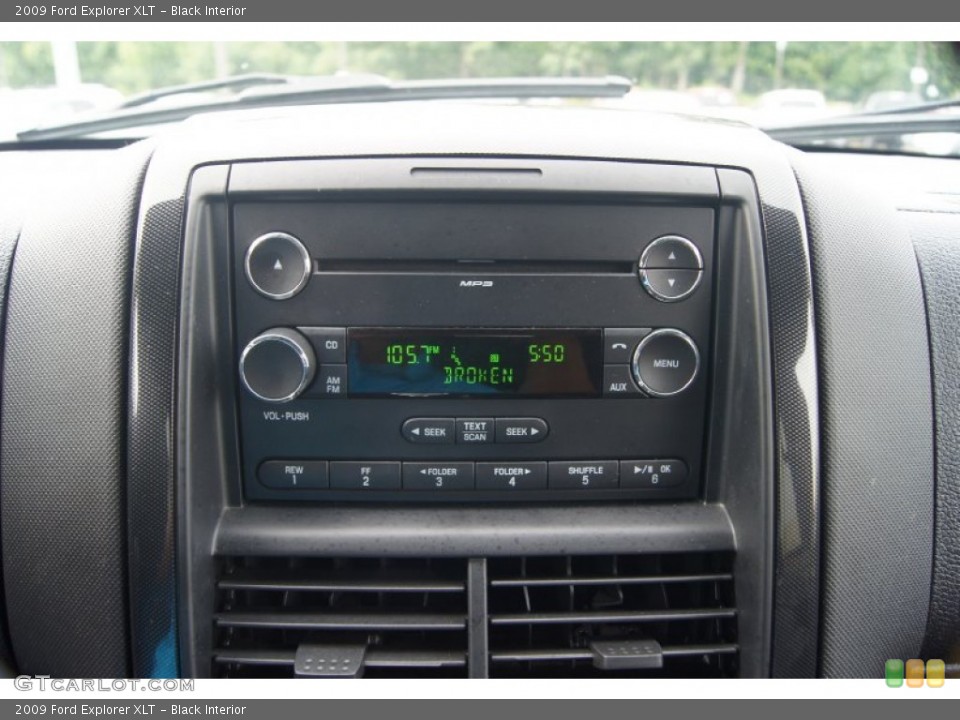 Black Interior Audio System for the 2009 Ford Explorer XLT #67634661
