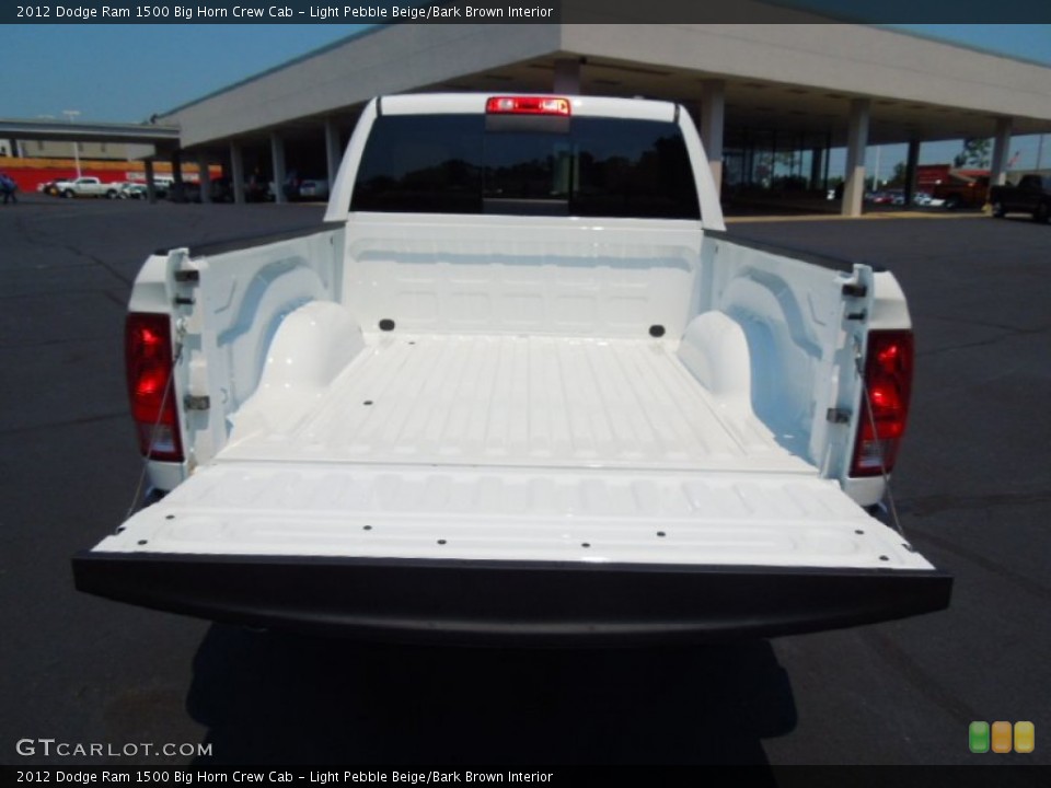Light Pebble Beige/Bark Brown Interior Trunk for the 2012 Dodge Ram 1500 Big Horn Crew Cab #67635564