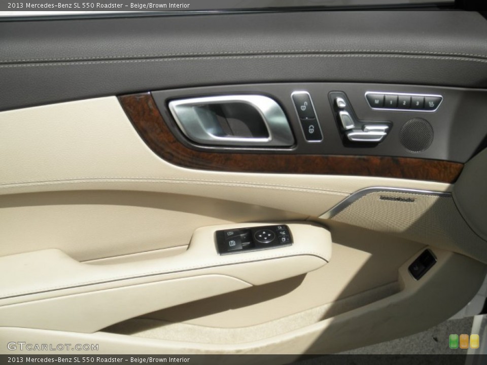 Beige/Brown Interior Door Panel for the 2013 Mercedes-Benz SL 550 Roadster #67636779