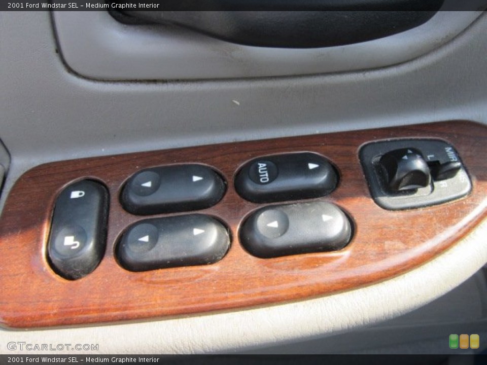 Medium Graphite Interior Controls for the 2001 Ford Windstar SEL #67643043