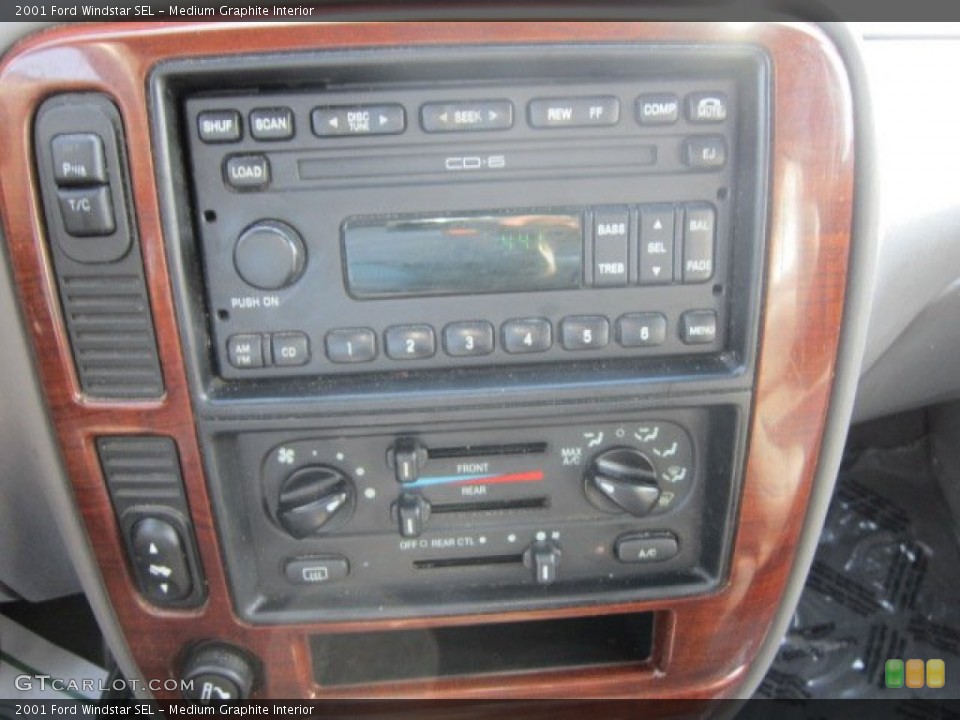 Medium Graphite Interior Controls for the 2001 Ford Windstar SEL #67643058