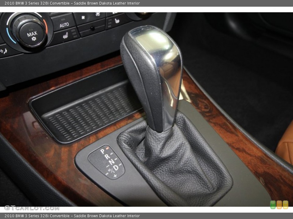 Saddle Brown Dakota Leather Interior Transmission for the 2010 BMW 3 Series 328i Convertible #67643604