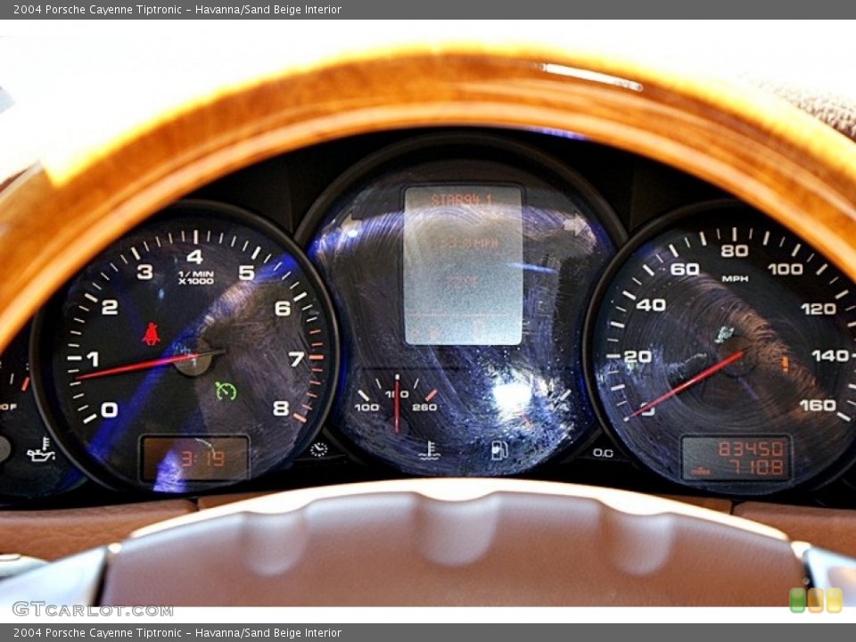 Havanna/Sand Beige Interior Gauges for the 2004 Porsche Cayenne Tiptronic #67645979
