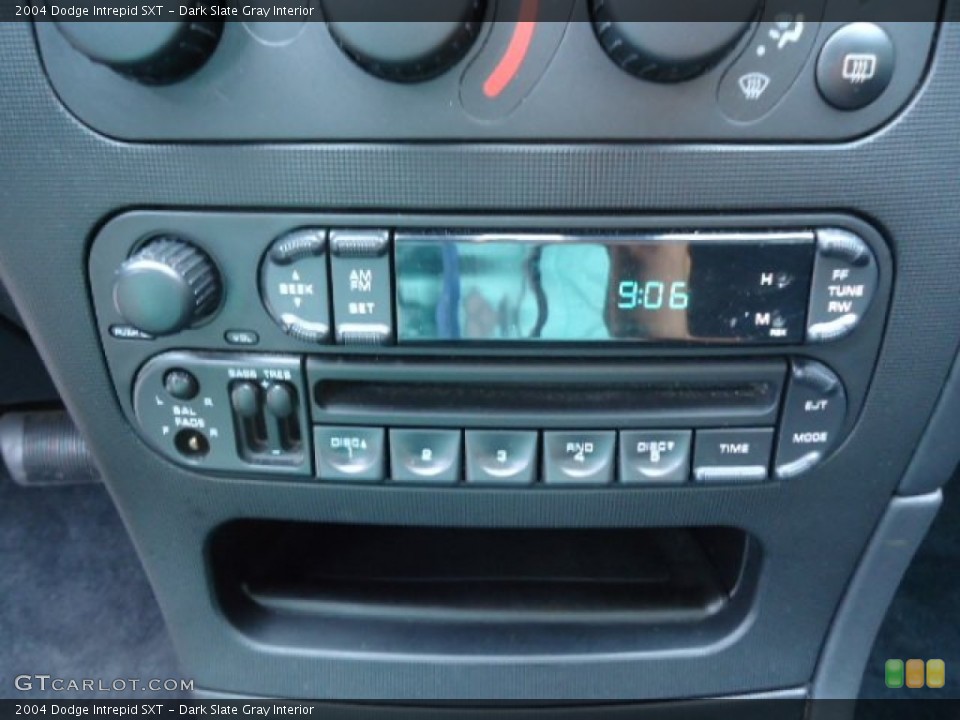 Dark Slate Gray Interior Audio System for the 2004 Dodge Intrepid SXT #67647526