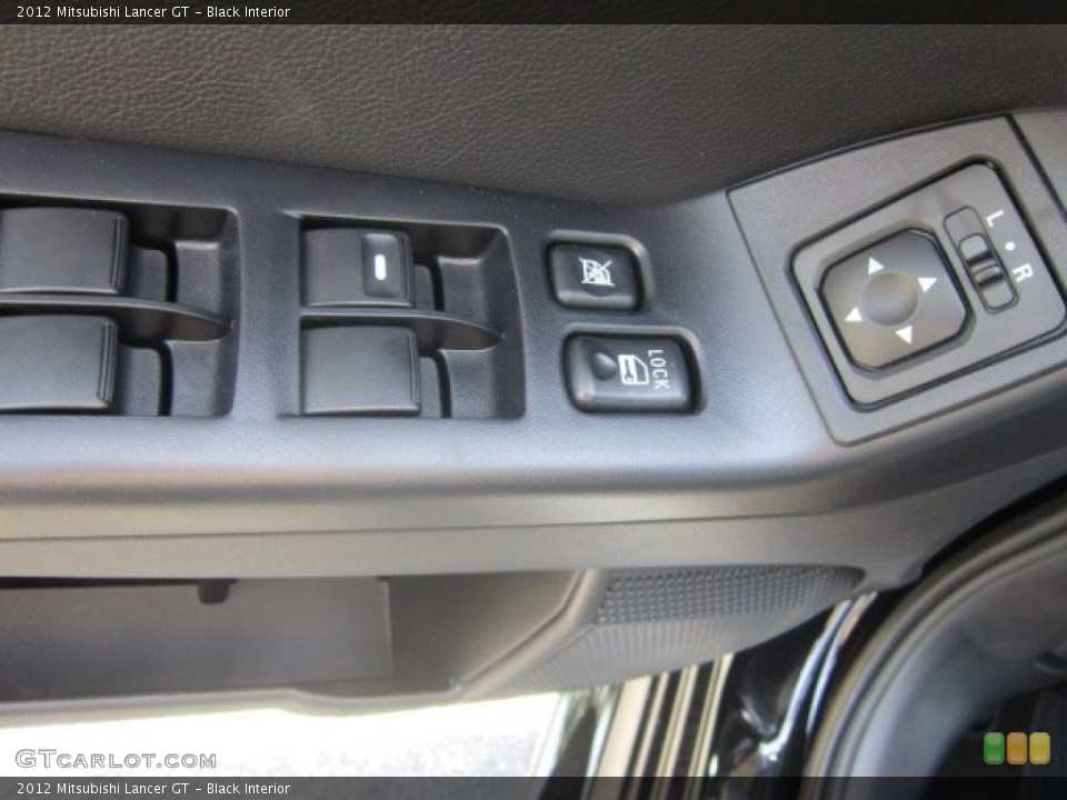 Black Interior Controls for the 2012 Mitsubishi Lancer GT #67648675