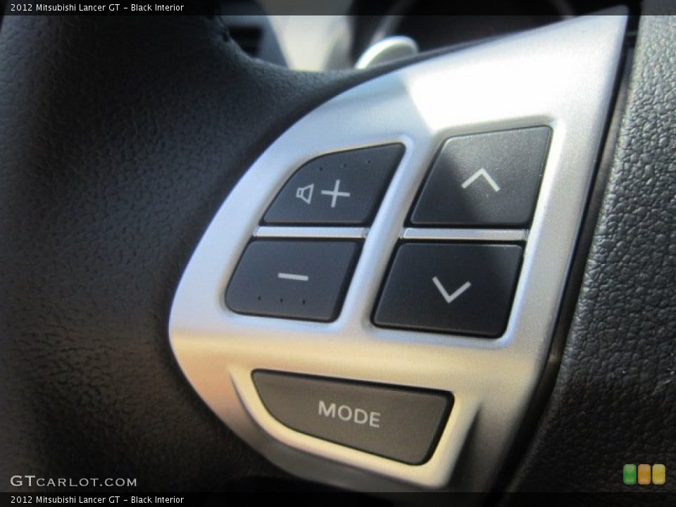 Black Interior Controls for the 2012 Mitsubishi Lancer GT #67648691