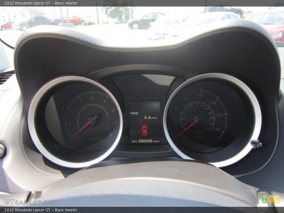 Black Interior Gauges for the 2012 Mitsubishi Lancer GT #67648714