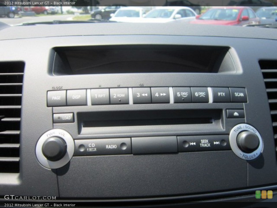 Black Interior Audio System for the 2012 Mitsubishi Lancer GT #67648723
