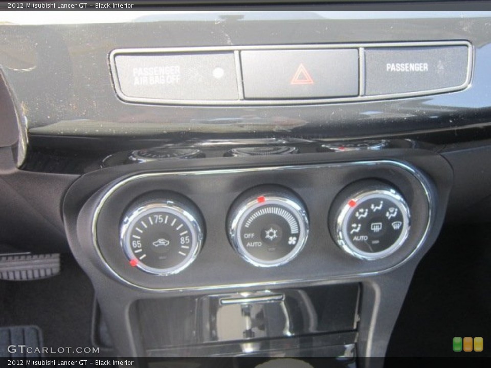 Black Interior Controls for the 2012 Mitsubishi Lancer GT #67648732