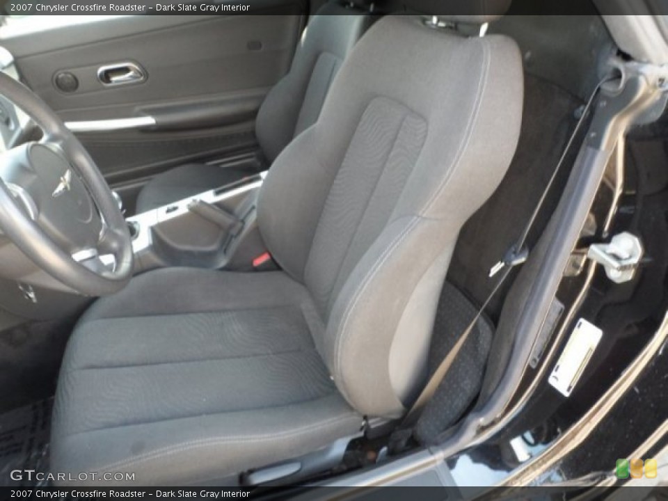 Dark Slate Gray Interior Photo for the 2007 Chrysler Crossfire Roadster #67653031