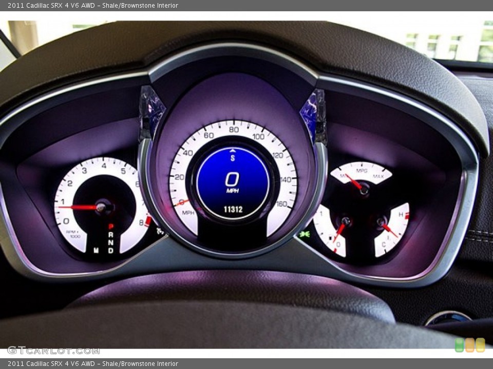 Shale/Brownstone Interior Gauges for the 2011 Cadillac SRX 4 V6 AWD #67653781