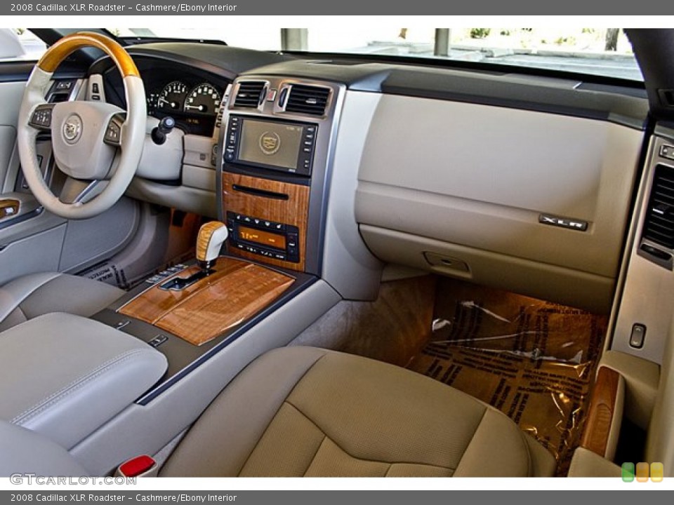 Cashmere/Ebony Interior Dashboard for the 2008 Cadillac XLR Roadster #67655199