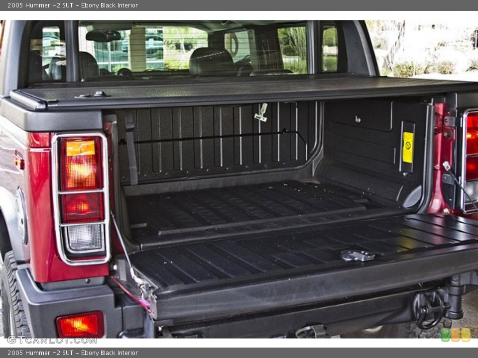Ebony Black Interior Trunk for the 2005 Hummer H2 SUT #67655463