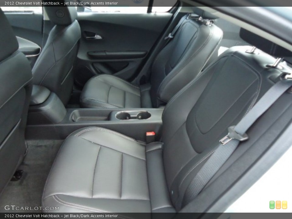Jet Black/Dark Accents Interior Photo for the 2012 Chevrolet Volt Hatchback #67655722