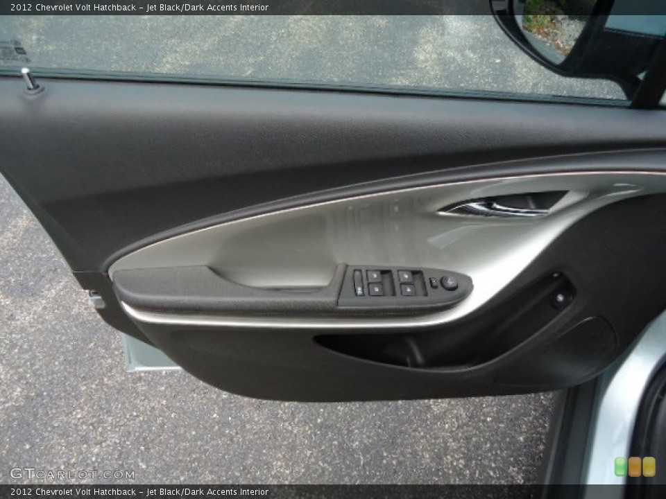 Jet Black/Dark Accents Interior Door Panel for the 2012 Chevrolet Volt Hatchback #67655749