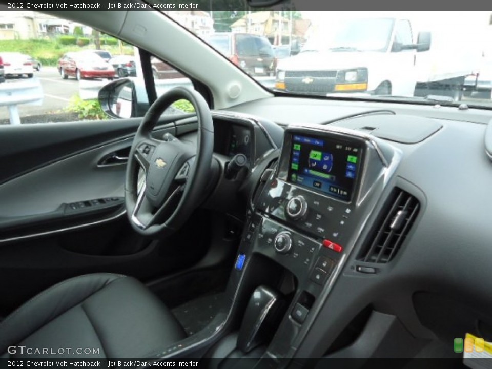 Jet Black/Dark Accents Interior Dashboard for the 2012 Chevrolet Volt Hatchback #67655776