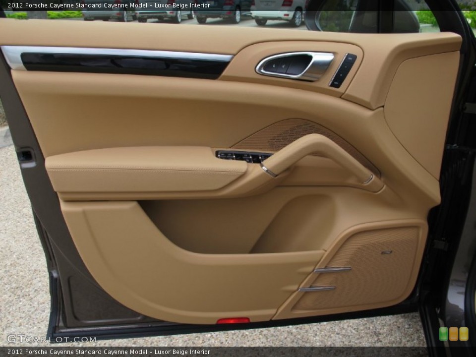 Luxor Beige Interior Door Panel for the 2012 Porsche Cayenne  #67655947