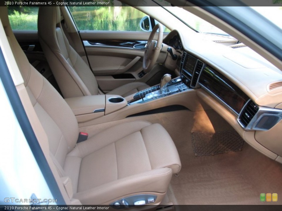 Cognac Natural Leather Interior Photo for the 2010 Porsche Panamera 4S #67657348