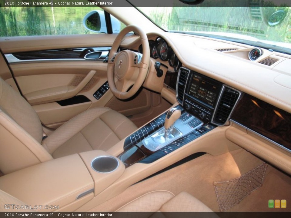 Cognac Natural Leather Interior Photo for the 2010 Porsche Panamera 4S #67657357