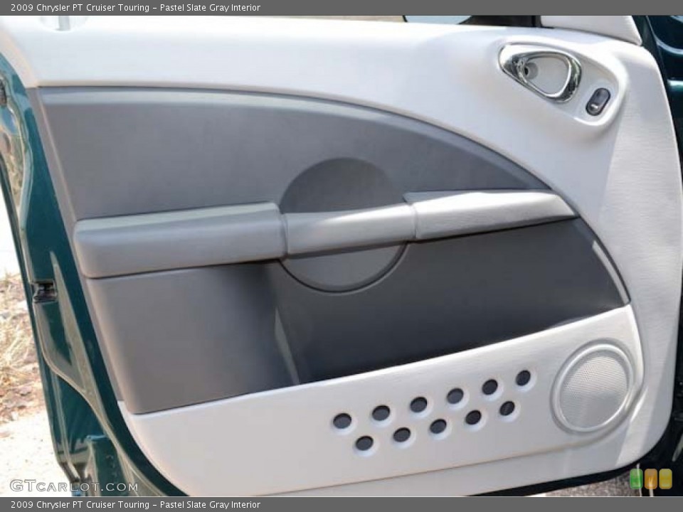 Pastel Slate Gray Interior Door Panel for the 2009 Chrysler PT Cruiser Touring #67658884