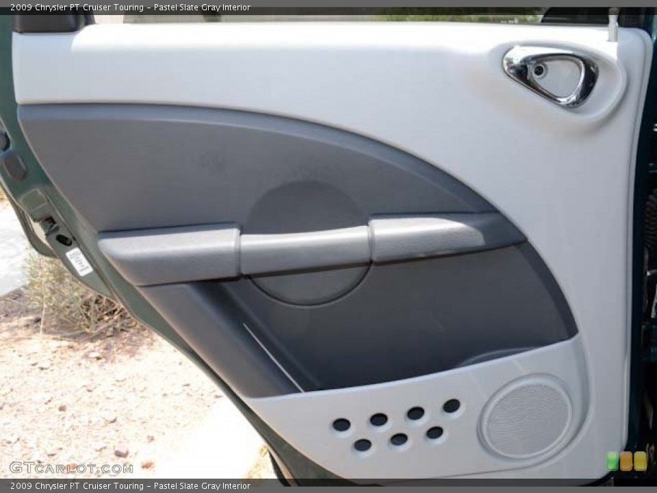 Pastel Slate Gray Interior Door Panel for the 2009 Chrysler PT Cruiser Touring #67658923