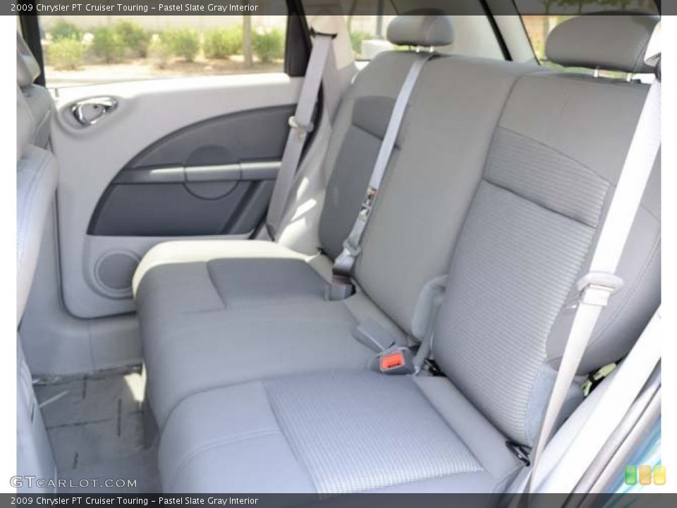 Pastel Slate Gray Interior Rear Seat for the 2009 Chrysler PT Cruiser Touring #67658938