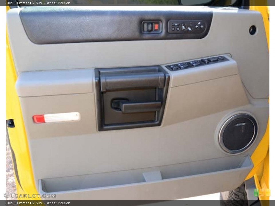 Wheat Interior Door Panel for the 2005 Hummer H2 SUV #67659886
