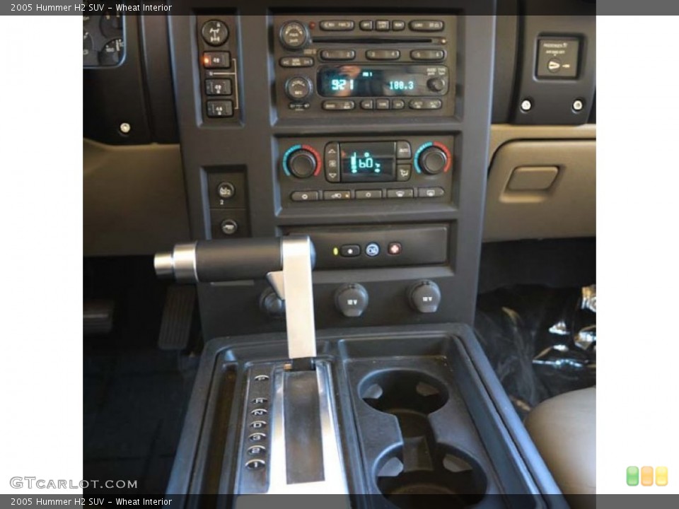 Wheat Interior Controls for the 2005 Hummer H2 SUV #67659961